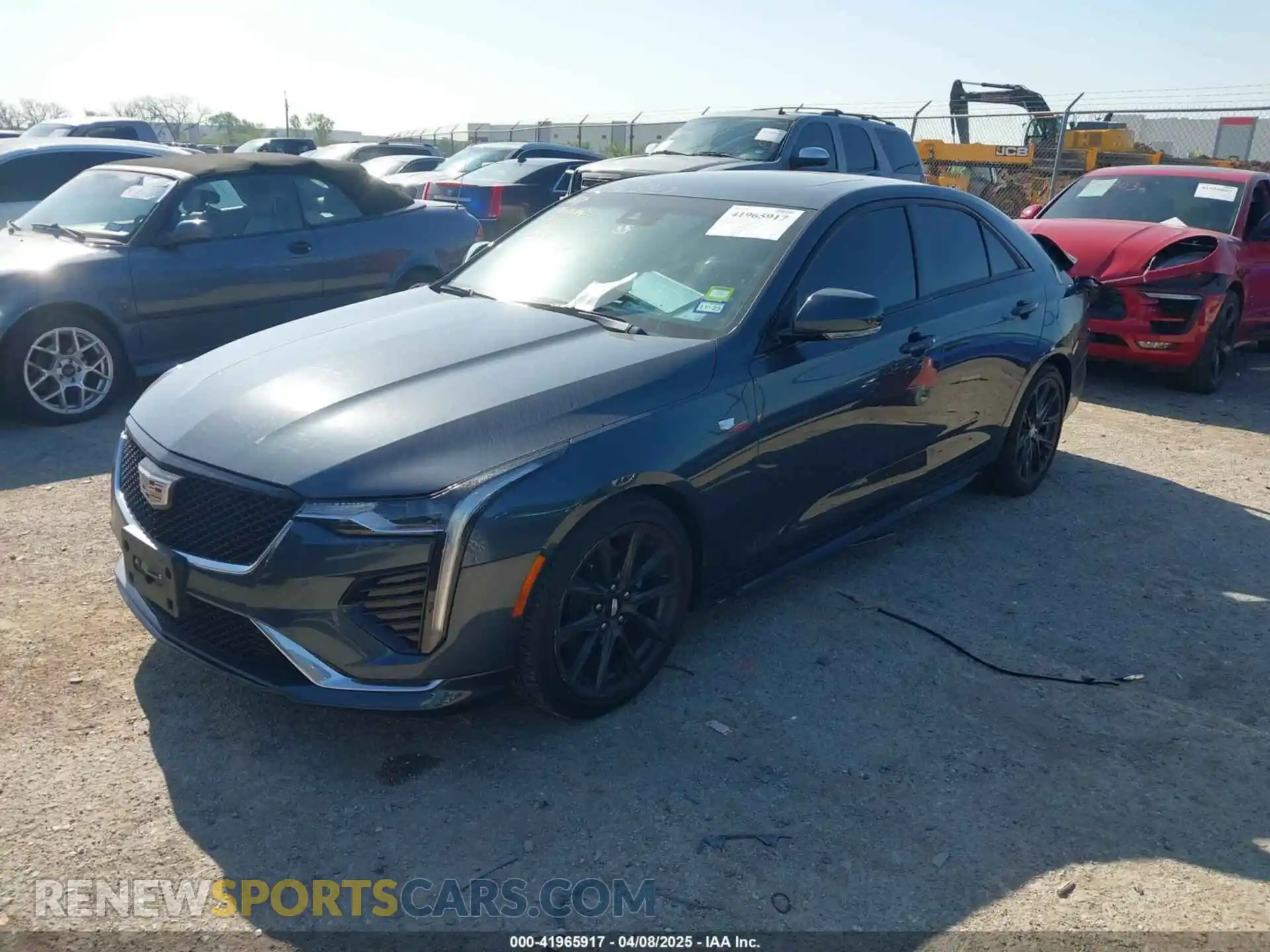 2 Photograph of a damaged car 1G6DC5RK5M0127877 CADILLAC CT4 2021