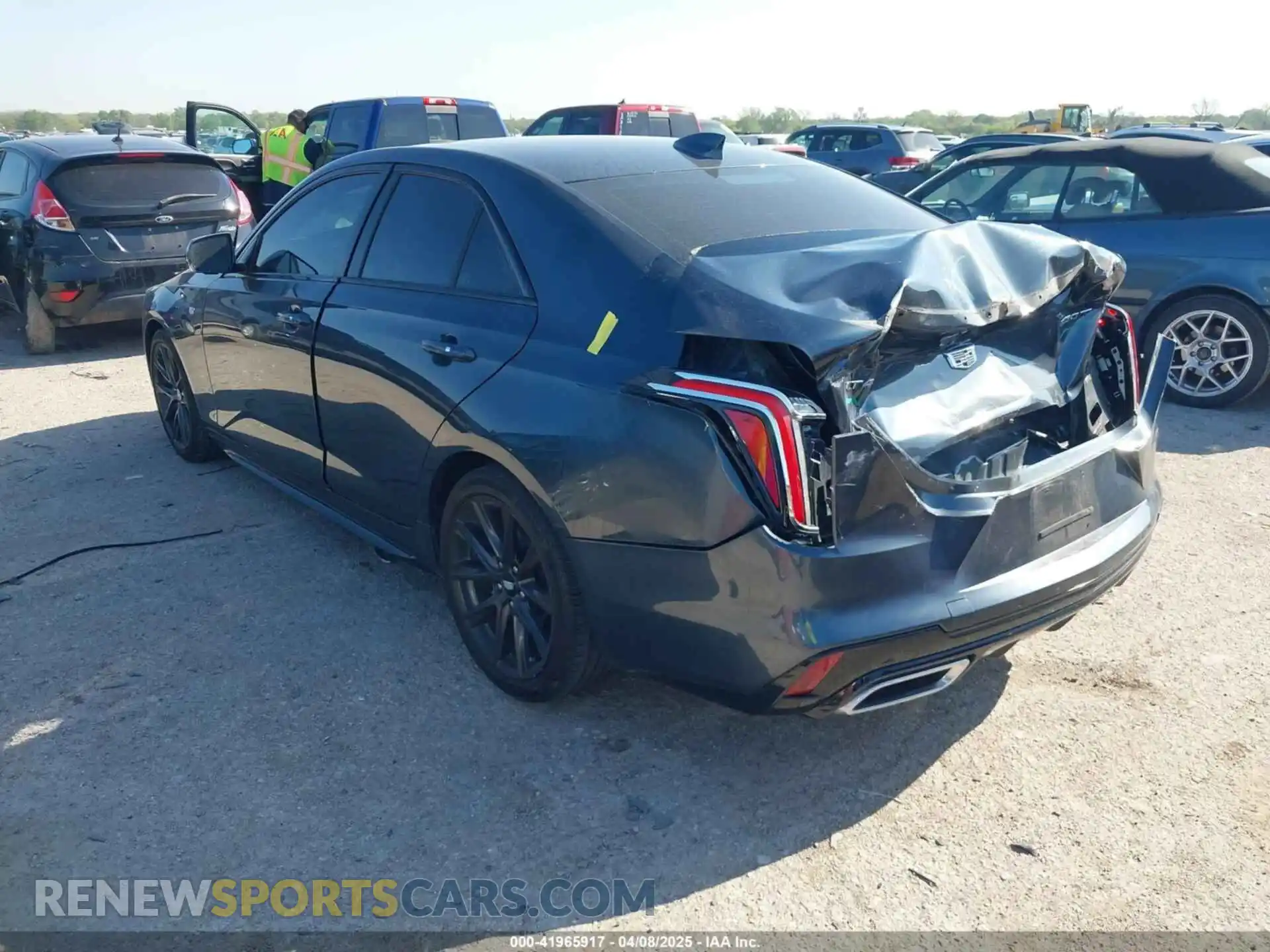 3 Photograph of a damaged car 1G6DC5RK5M0127877 CADILLAC CT4 2021