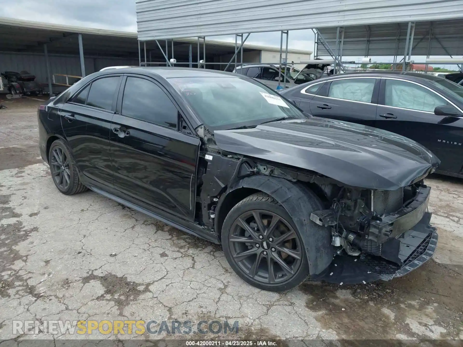 1 Photograph of a damaged car 1G6DC5RK5M0134988 CADILLAC CT4 2021