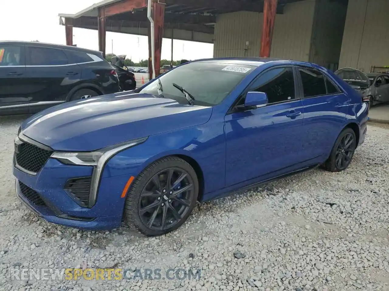1 Photograph of a damaged car 1G6DH5RL1M0144492 CADILLAC CT4 2021