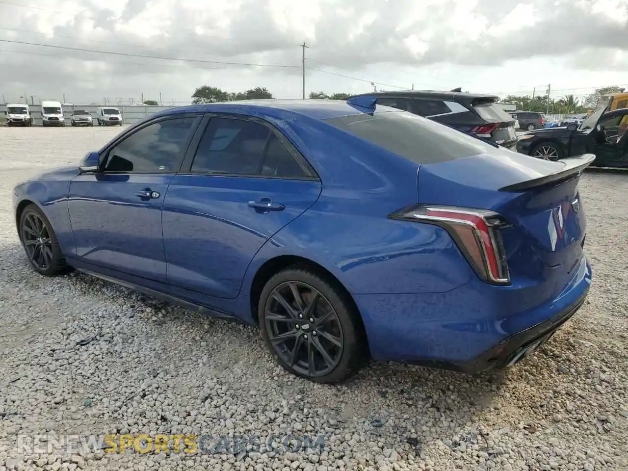 2 Photograph of a damaged car 1G6DH5RL1M0144492 CADILLAC CT4 2021
