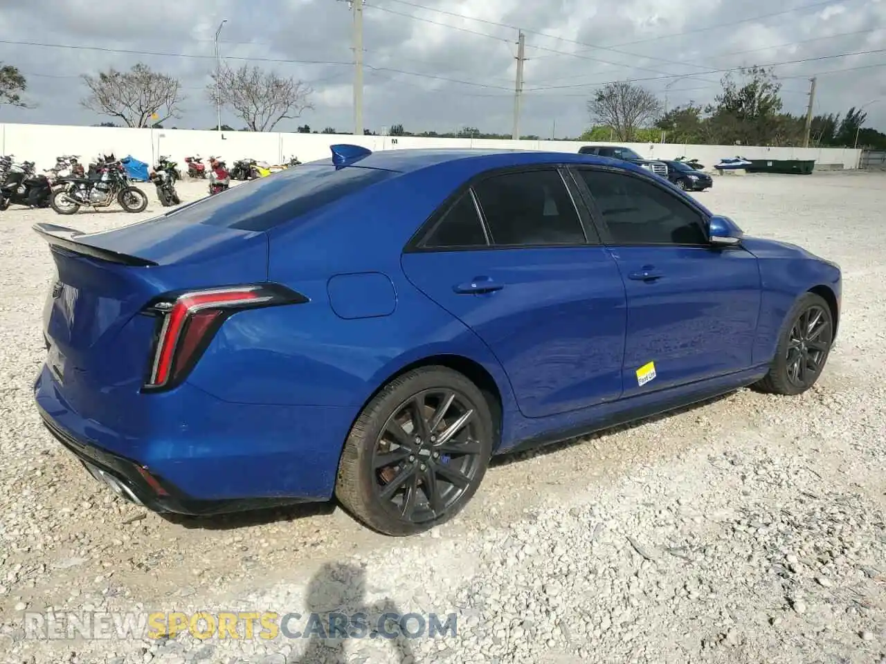 3 Photograph of a damaged car 1G6DH5RL1M0144492 CADILLAC CT4 2021