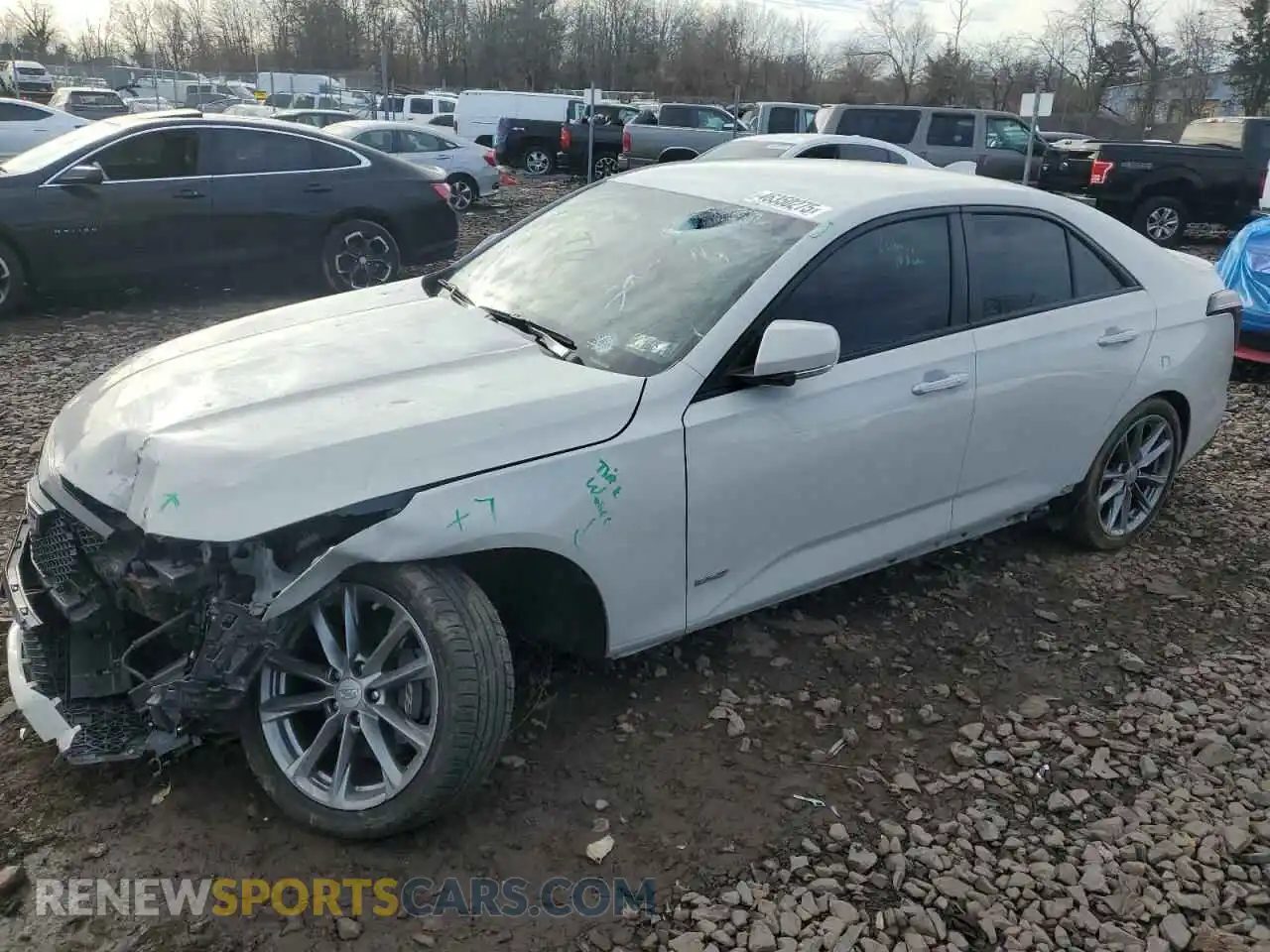 1 Photograph of a damaged car 1G6DH5RL6M0132192 CADILLAC CT4 2021