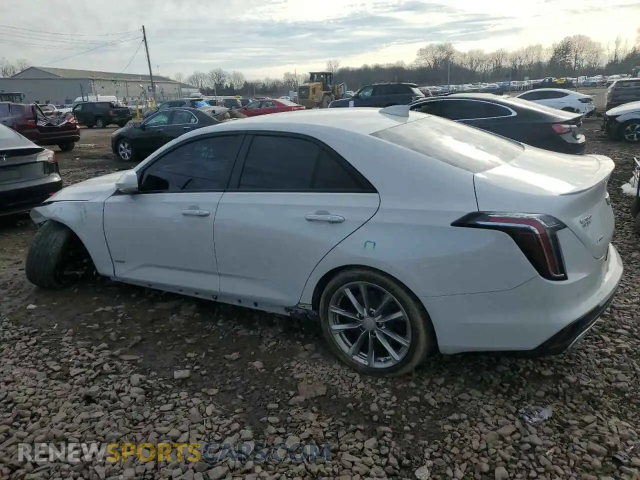 2 Photograph of a damaged car 1G6DH5RL6M0132192 CADILLAC CT4 2021