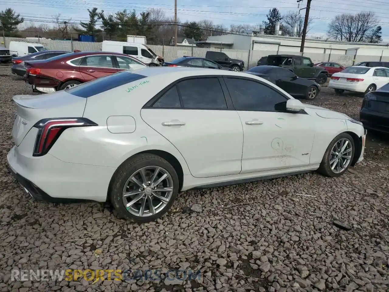 3 Photograph of a damaged car 1G6DH5RL6M0132192 CADILLAC CT4 2021