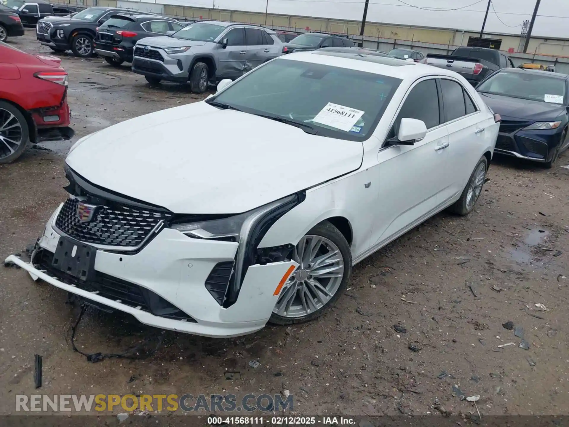 2 Фотография поврежденного автомобиля 1G6DB5RK1P0129620 CADILLAC CT4 2023