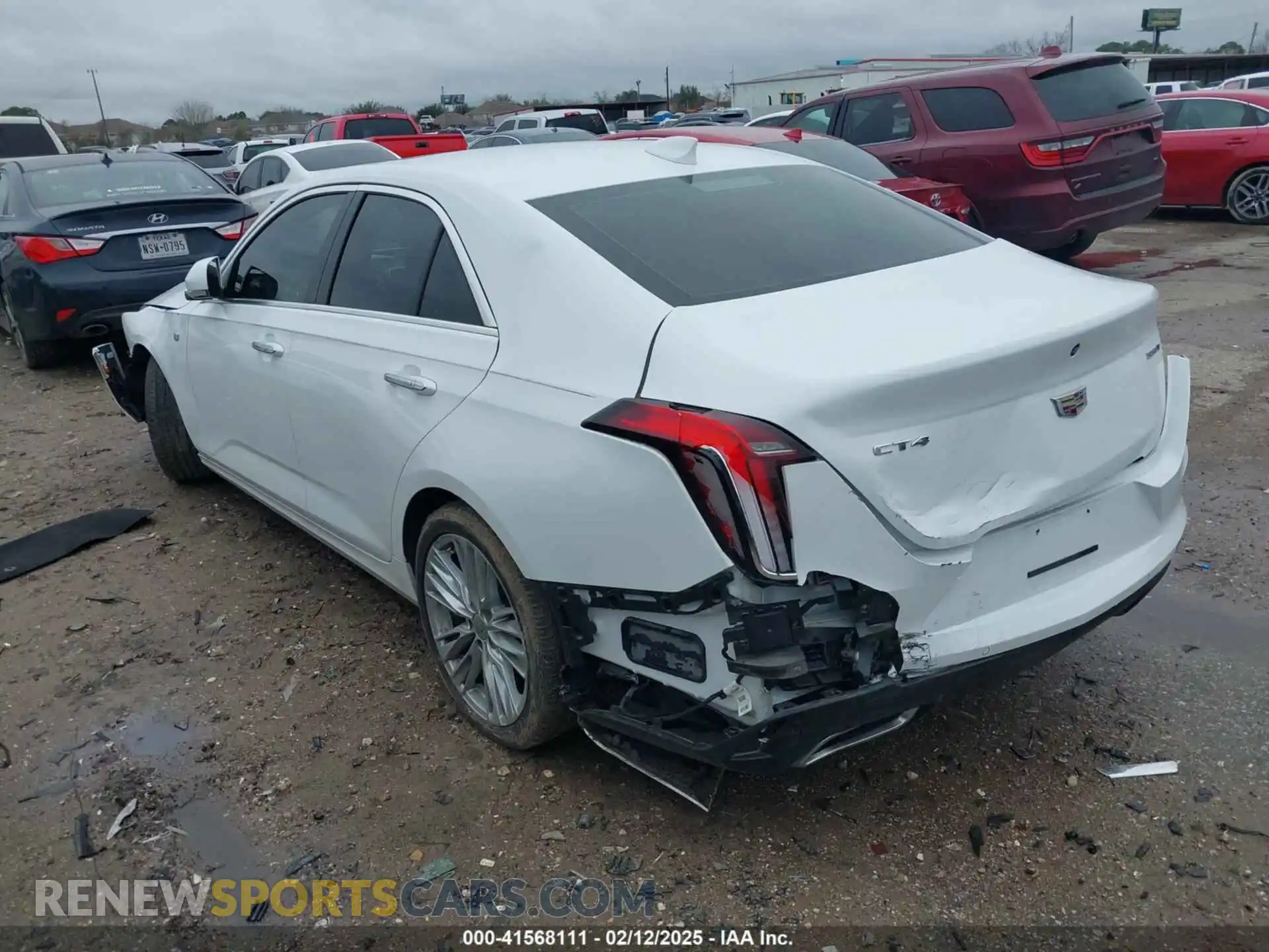 3 Фотография поврежденного автомобиля 1G6DB5RK1P0129620 CADILLAC CT4 2023