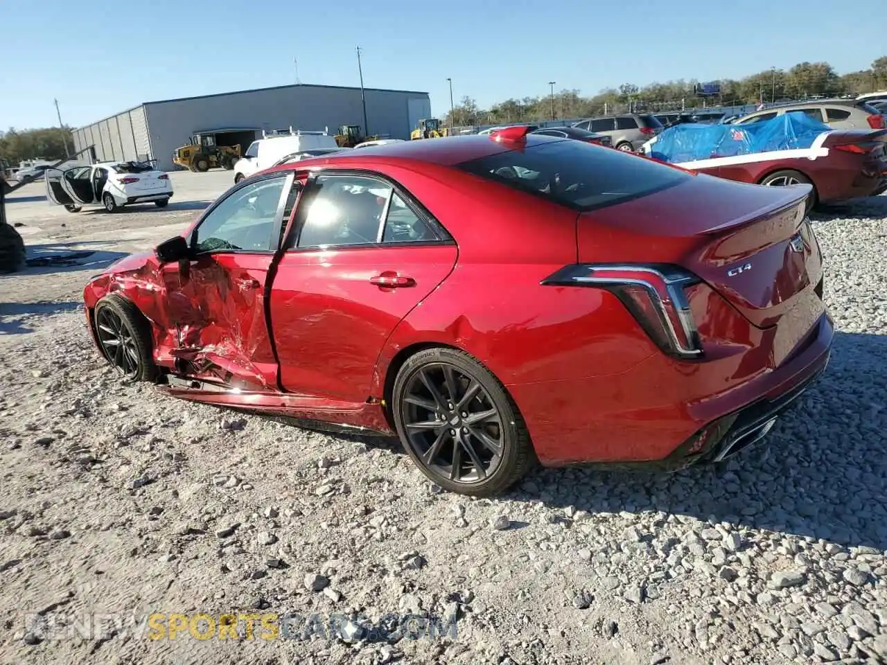 2 Photograph of a damaged car 1G6DC5RK3P0123007 CADILLAC CT4 2023