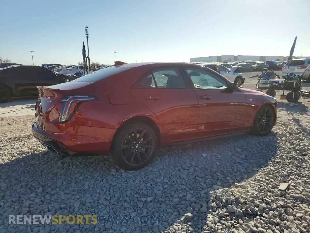 3 Photograph of a damaged car 1G6DC5RK3P0123007 CADILLAC CT4 2023