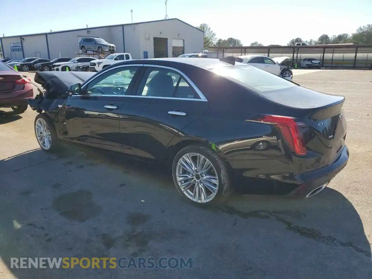 2 Photograph of a damaged car 1G6DF5RK6P0132601 CADILLAC CT4 2023