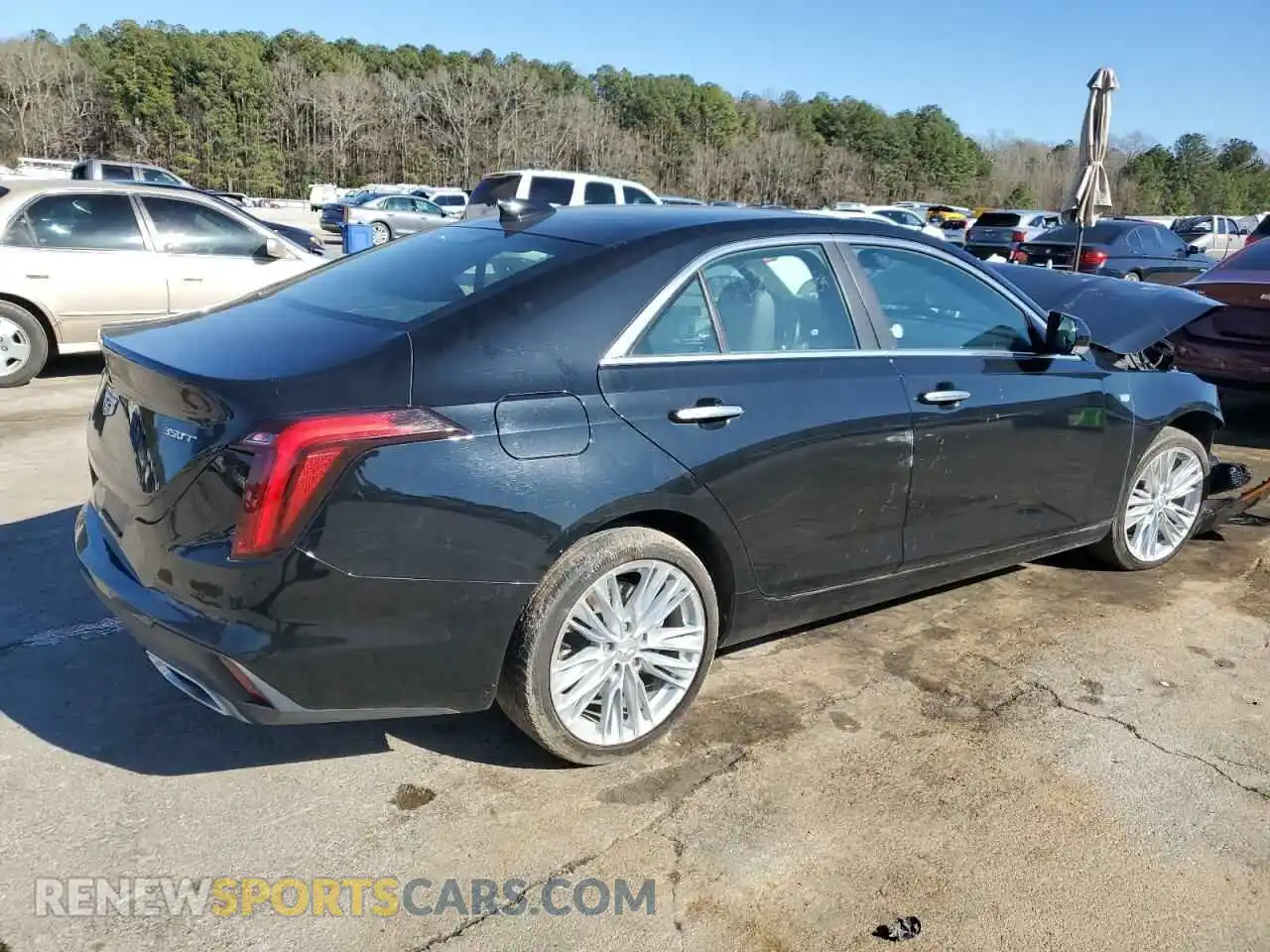 3 Photograph of a damaged car 1G6DF5RK6P0132601 CADILLAC CT4 2023