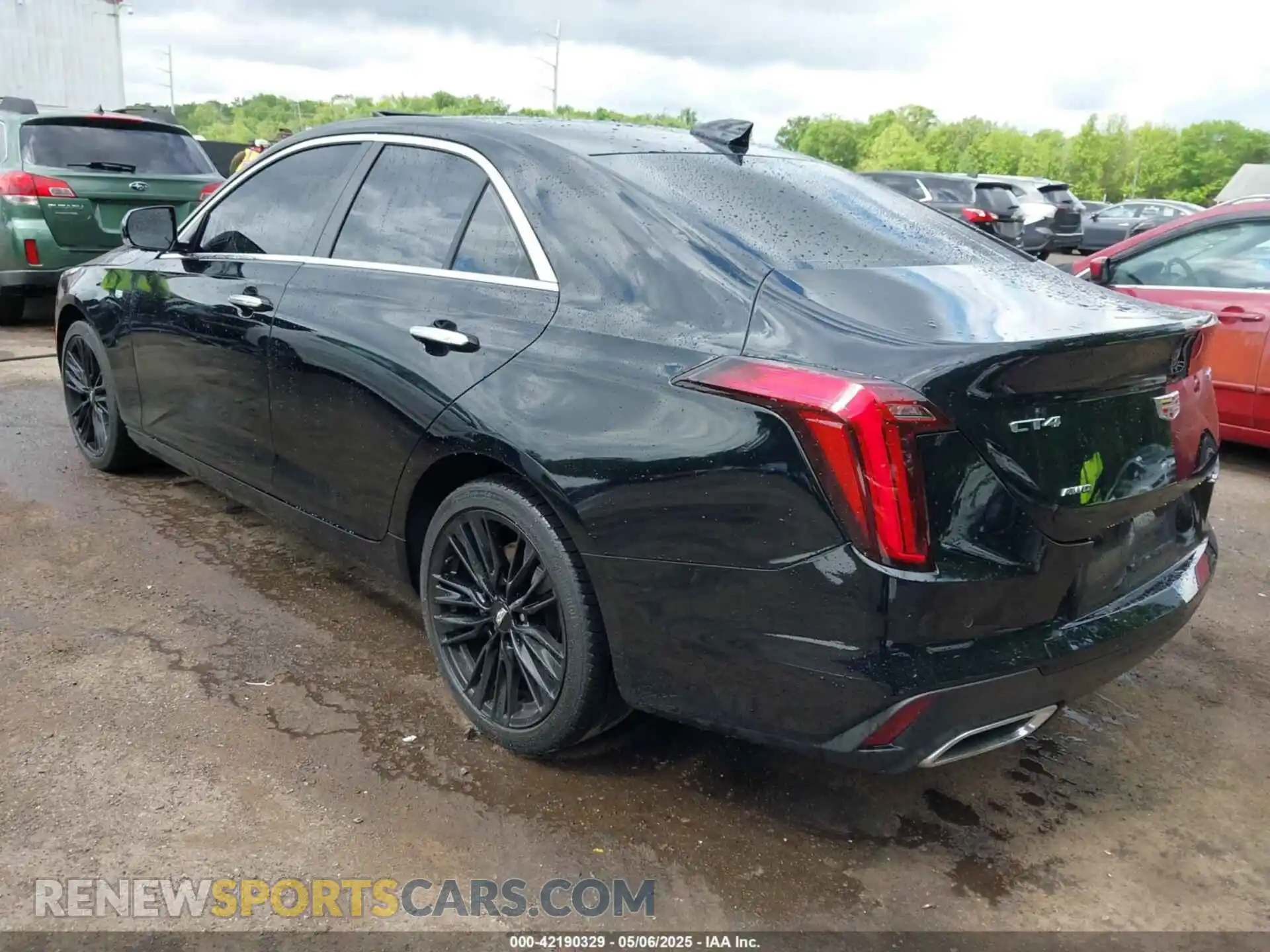 3 fotografías del automóvil dañado 1G6DF5RK8P0106050 CADILLAC CT4 2023