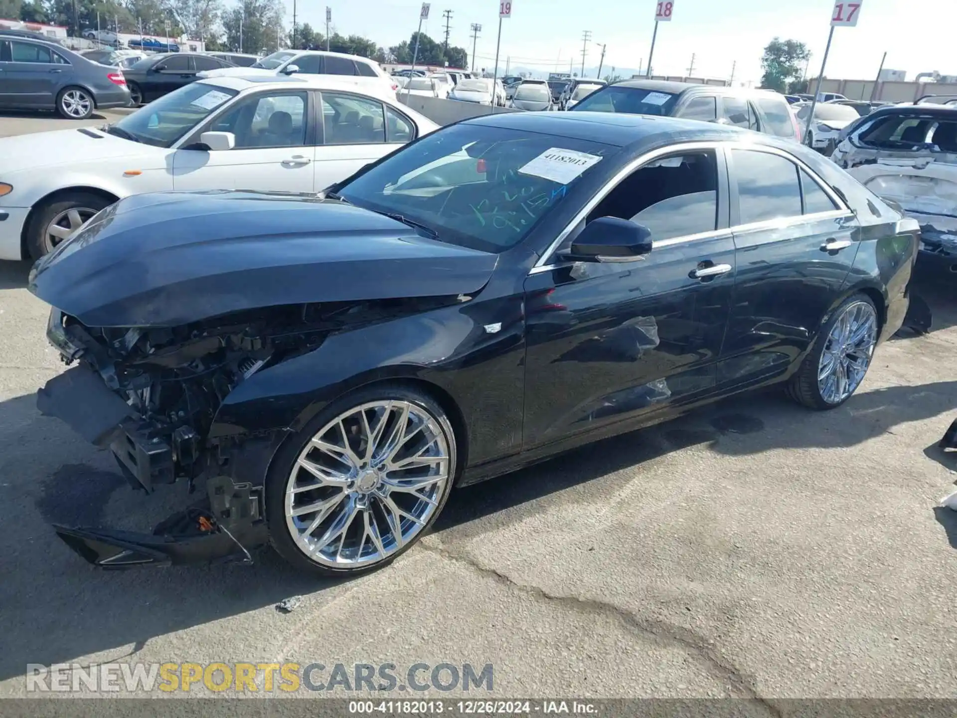 2 Photograph of a damaged car 1G6DJ5RK9P0119002 CADILLAC CT4 2023