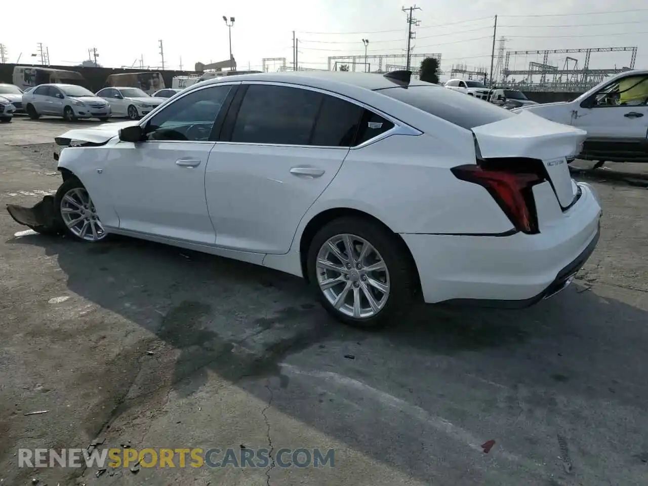 2 Photograph of a damaged car 1G6DM5RK1L0119562 CADILLAC CT5 2020