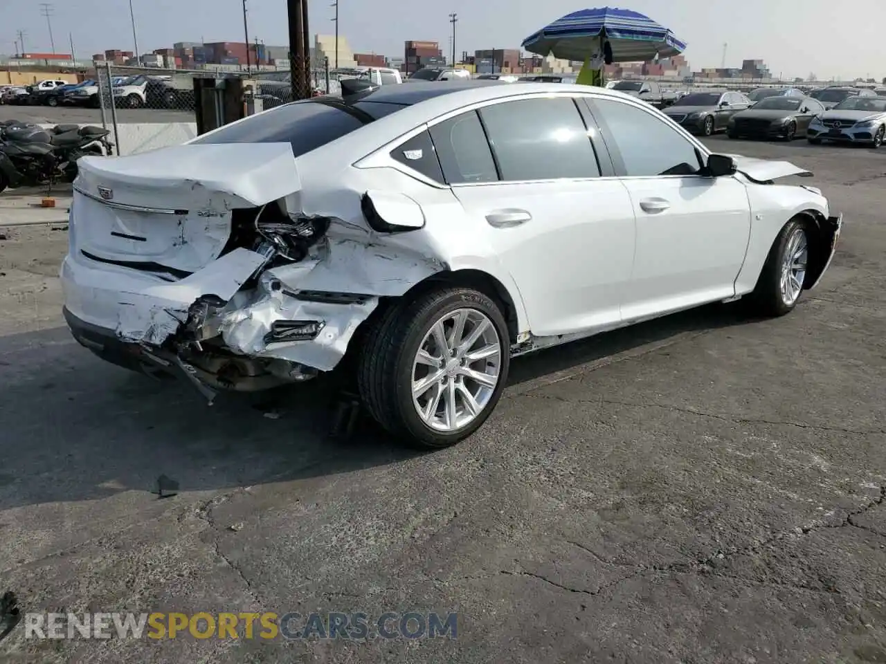3 Photograph of a damaged car 1G6DM5RK1L0119562 CADILLAC CT5 2020