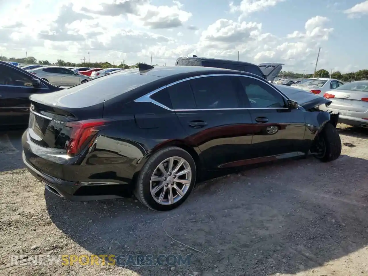 3 Photograph of a damaged car 1G6DM5RK8L0119235 CADILLAC CT5 2020