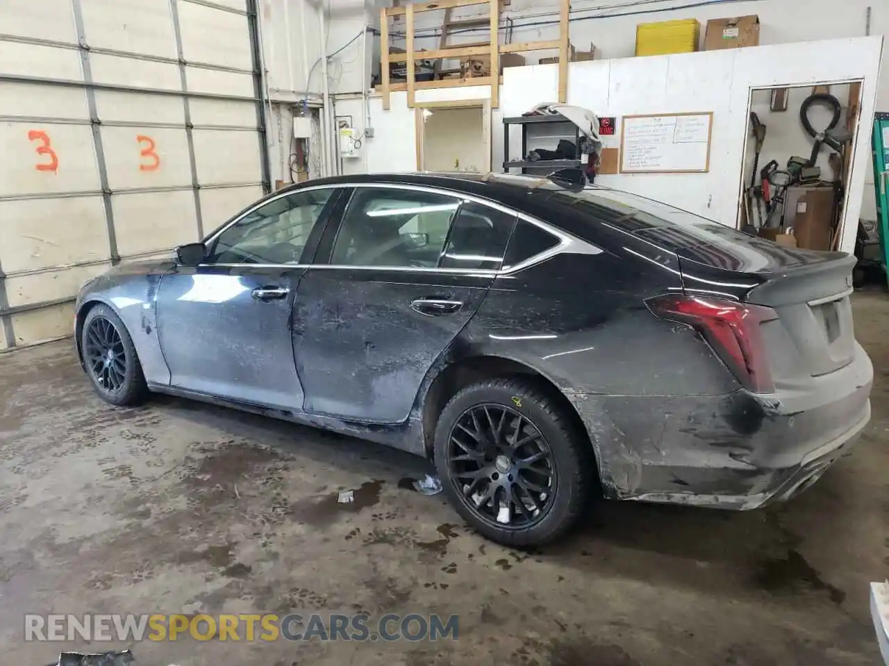 2 Photograph of a damaged car 1G6DT5RK1L0133495 CADILLAC CT5 2020