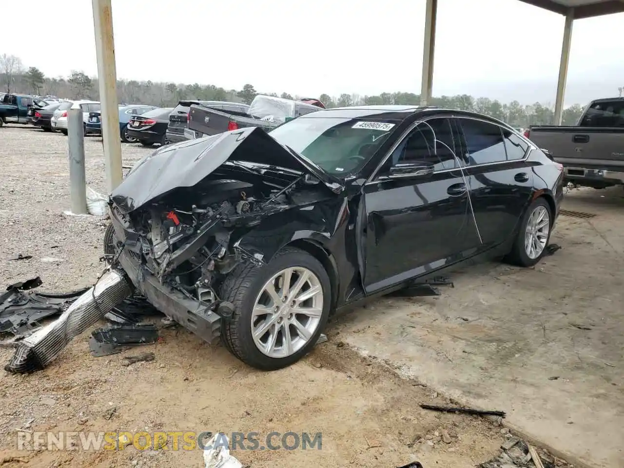 1 Photograph of a damaged car 1G6DW5RK2L0153150 CADILLAC CT5 2020