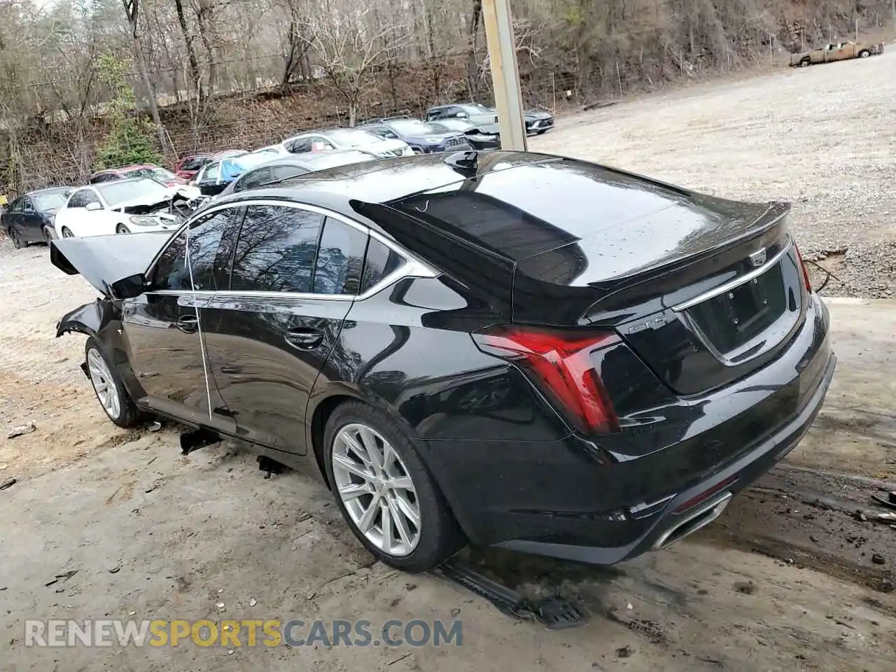 2 Photograph of a damaged car 1G6DW5RK2L0153150 CADILLAC CT5 2020