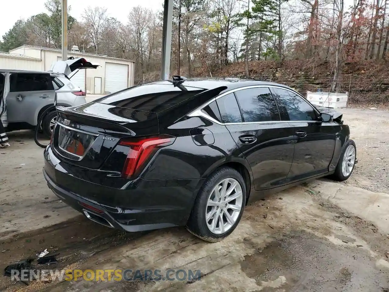 3 Photograph of a damaged car 1G6DW5RK2L0153150 CADILLAC CT5 2020