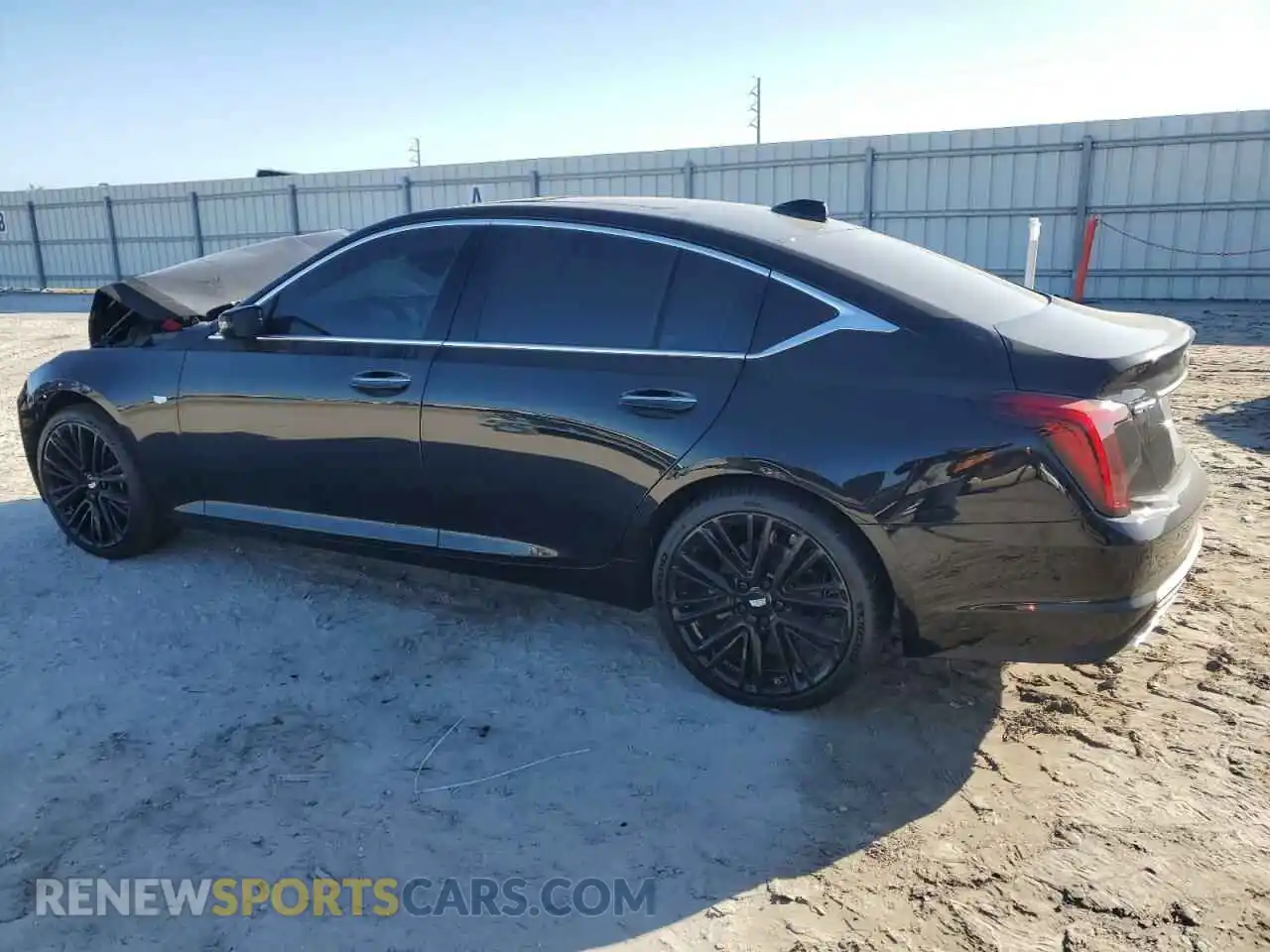 2 Photograph of a damaged car 1G6DN5RWXM0143344 CADILLAC CT5 2021