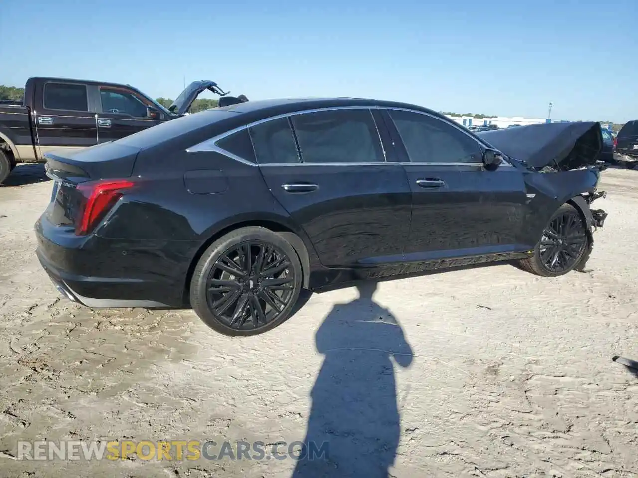 3 Photograph of a damaged car 1G6DN5RWXM0143344 CADILLAC CT5 2021