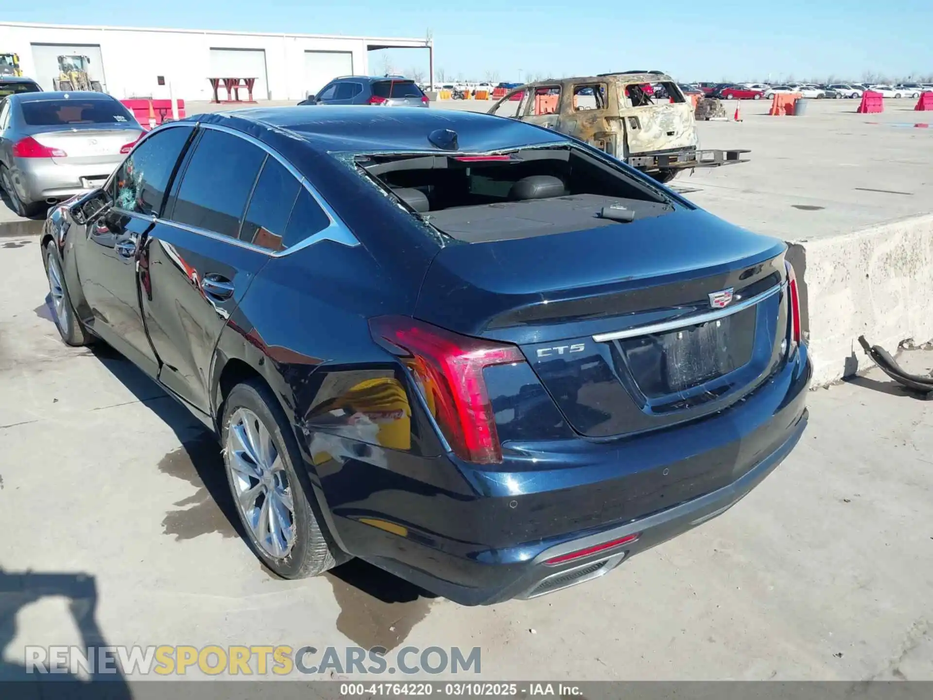 3 Photograph of a damaged car 1G6DT5RW8M0100093 CADILLAC CT5 2021