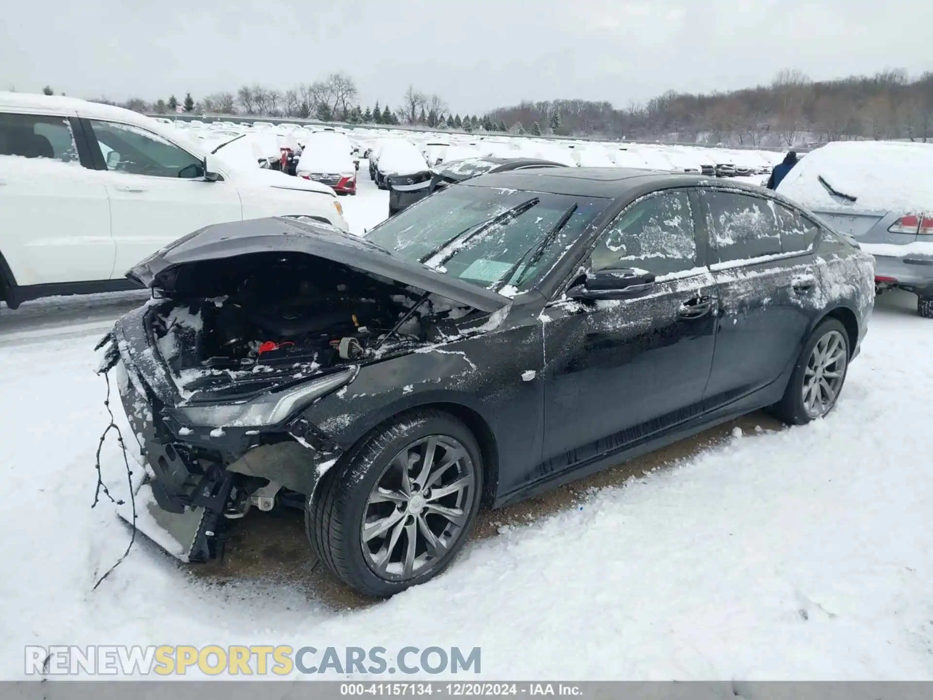 2 Photograph of a damaged car 1G6DU5RK1M0135455 CADILLAC CT5 2021