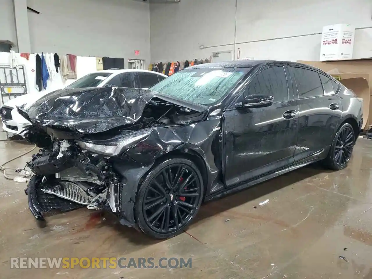 1 Photograph of a damaged car 1G6DV5RW0M0143241 CADILLAC CT5 2021