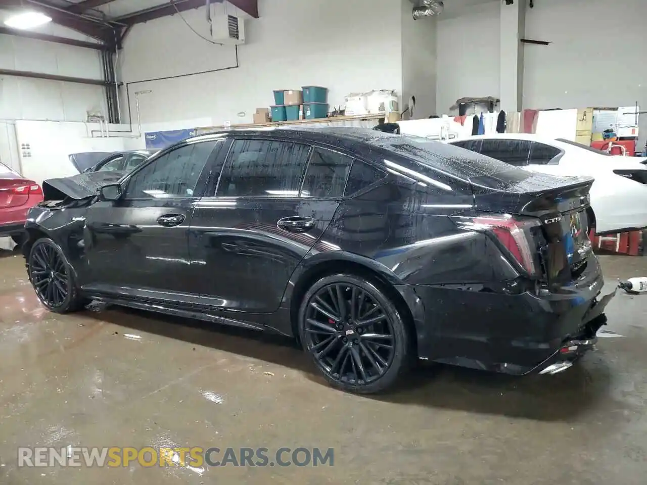 2 Photograph of a damaged car 1G6DV5RW0M0143241 CADILLAC CT5 2021