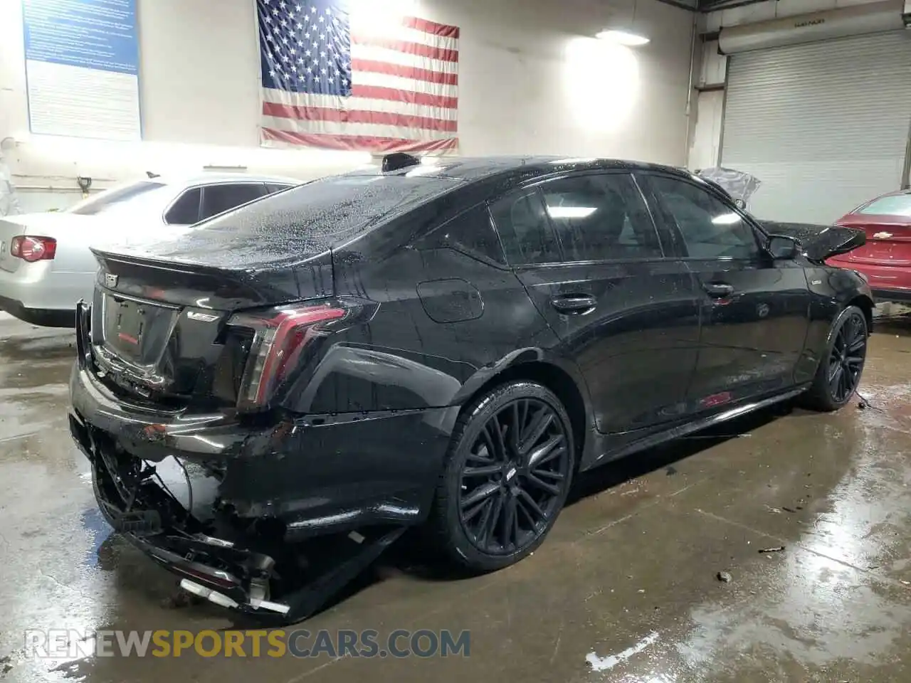 3 Photograph of a damaged car 1G6DV5RW0M0143241 CADILLAC CT5 2021