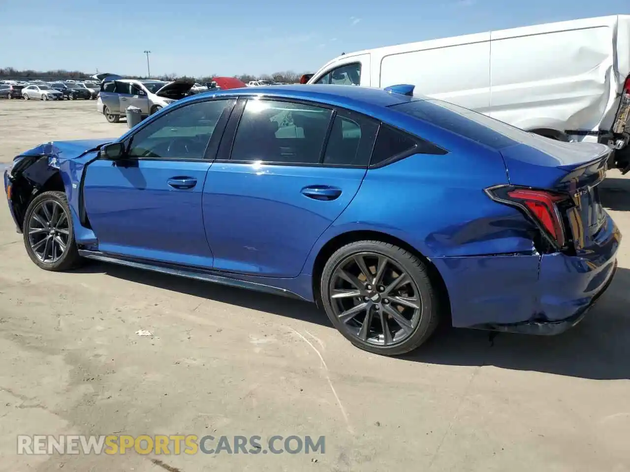 2 Photograph of a damaged car 1G6DP5RK7N0132083 CADILLAC CT5 2022