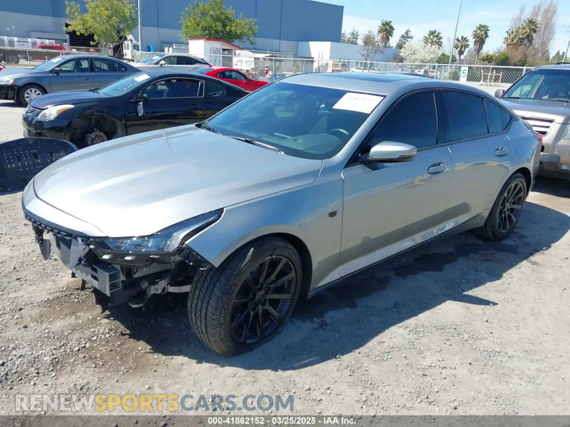 2 fotografías del automóvil dañado 1G6DW5RK7P0146345 CADILLAC CT5 2023