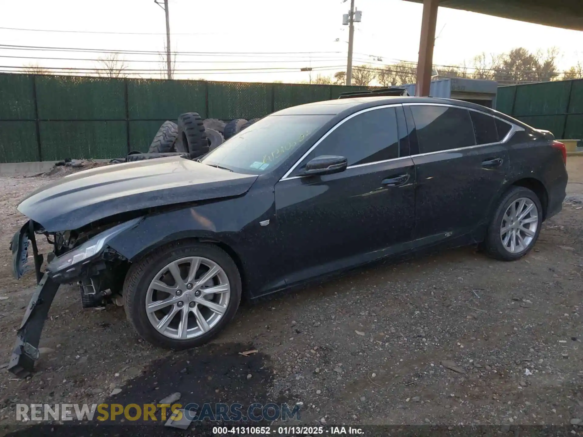2 Photograph of a damaged car 1G6DX5RK8P0133553 CADILLAC CT5 2023