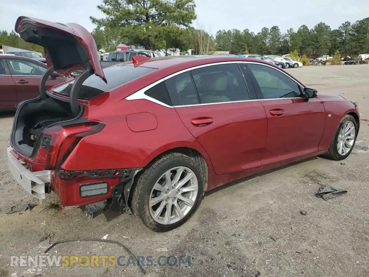 3 Photograph of a damaged car 1G6DW5RK9R0129520 CADILLAC CT5 2024