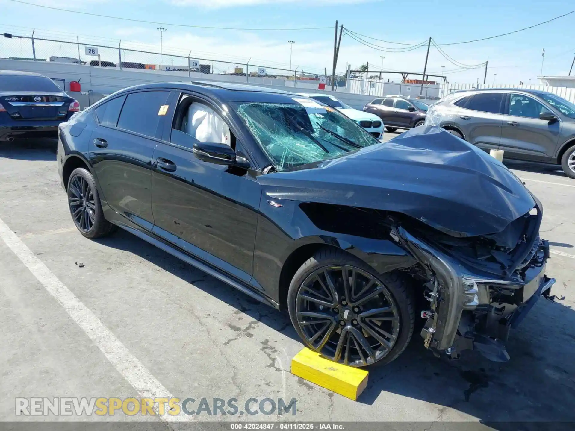 1 Photograph of a damaged car 1G6DR5RW2S0105723 CADILLAC CT5-V 2025