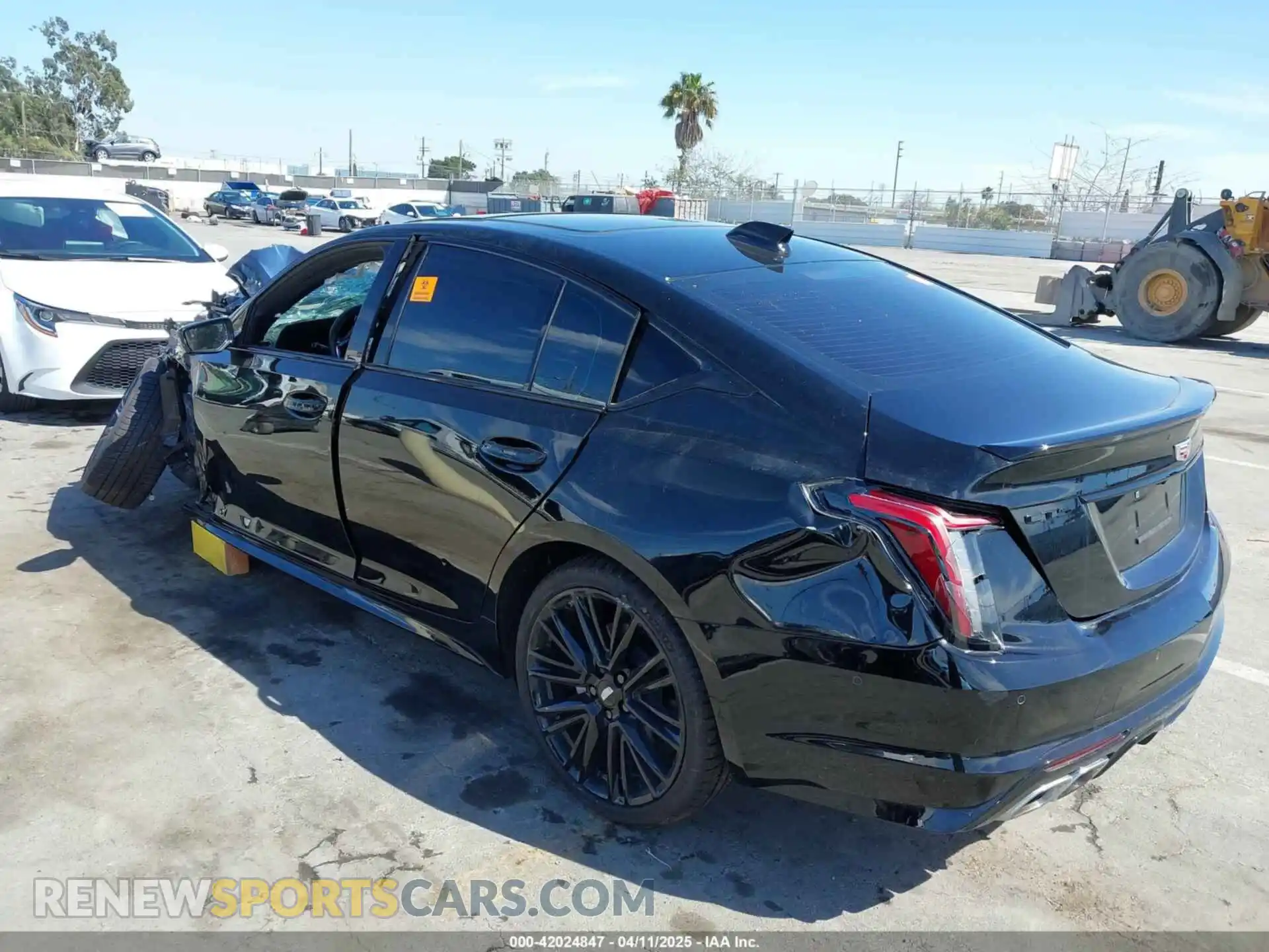 3 Photograph of a damaged car 1G6DR5RW2S0105723 CADILLAC CT5-V 2025
