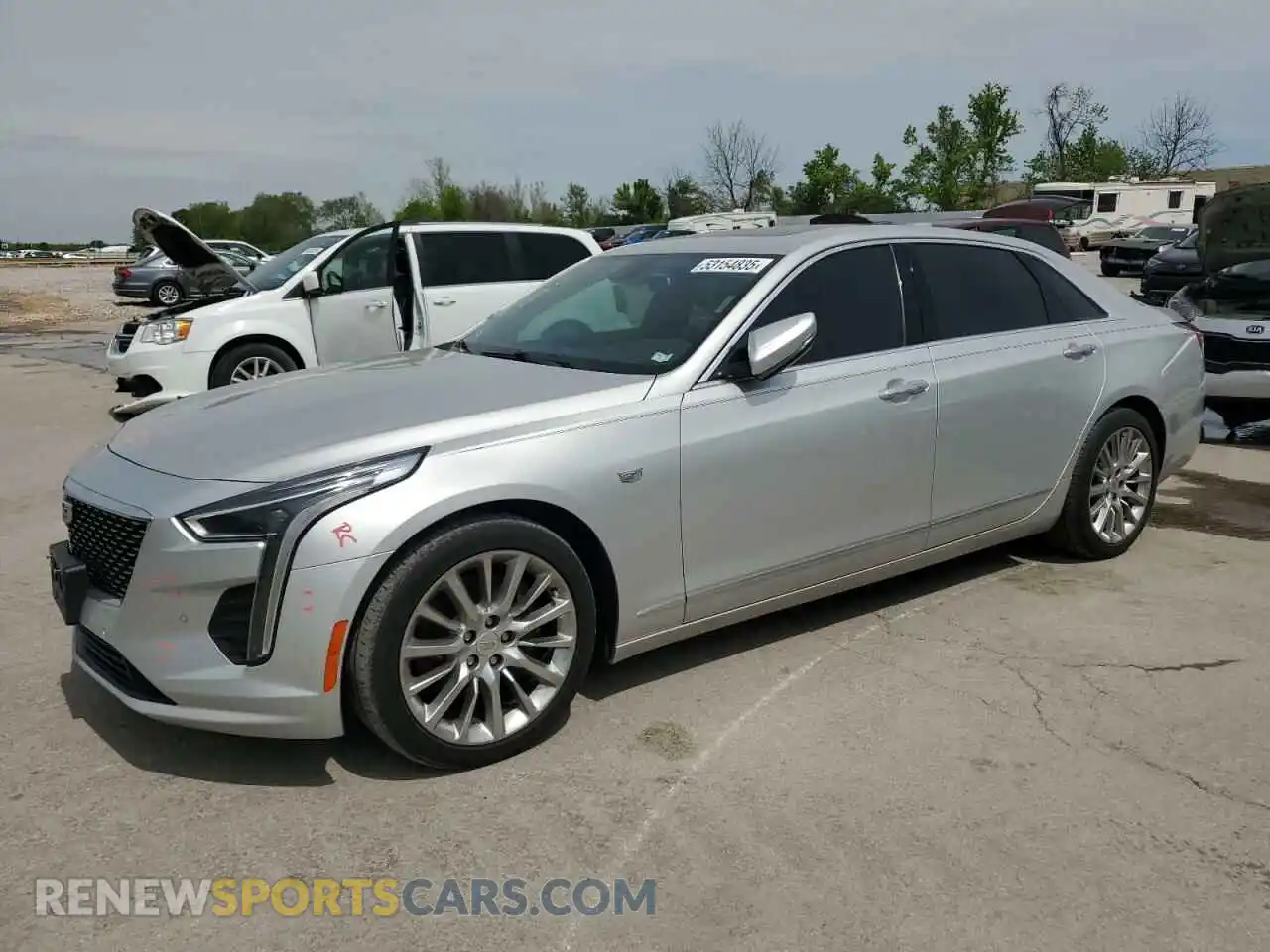 1 Photograph of a damaged car 1G6KB5RS3KU134701 CADILLAC CT6 2019