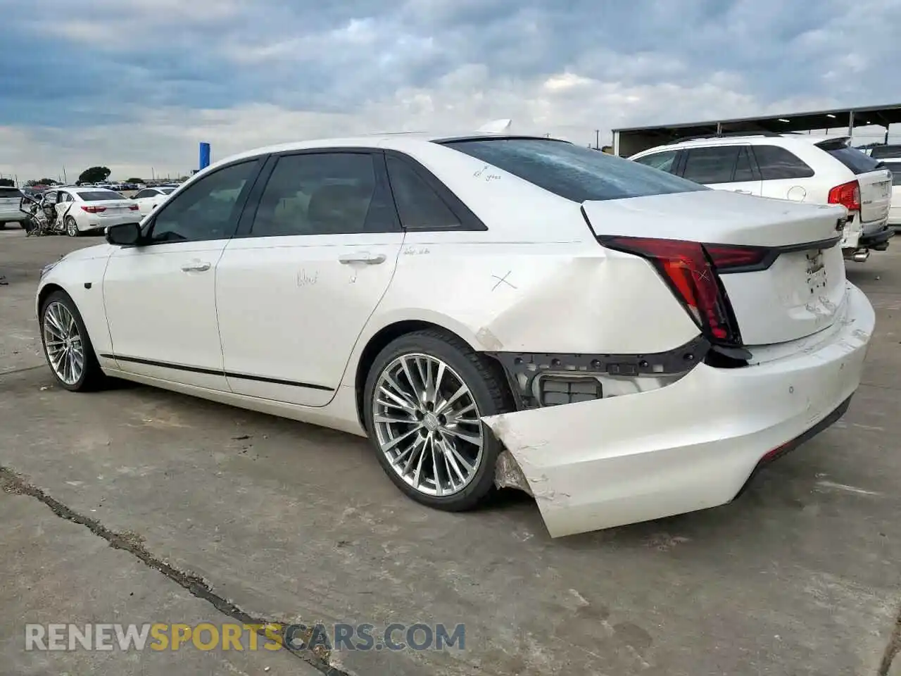 2 fotografías del automóvil dañado 1G6KB5RSXKU141466 CADILLAC CT6 2019