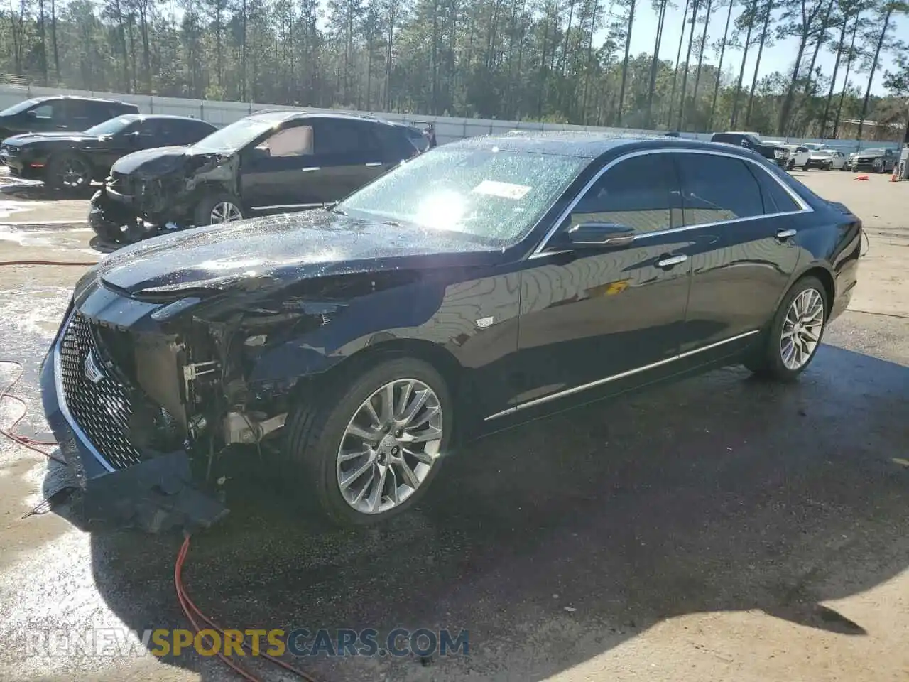 1 Photograph of a damaged car 1G6KC5RKXKU109498 CADILLAC CT6 2019
