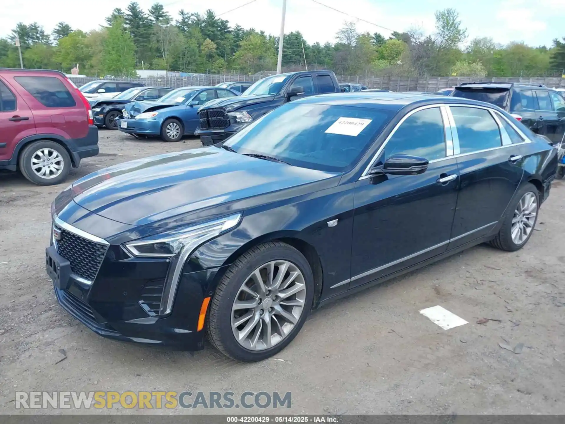 2 Photograph of a damaged car 1G6KD5RS3KU123885 CADILLAC CT6 2019