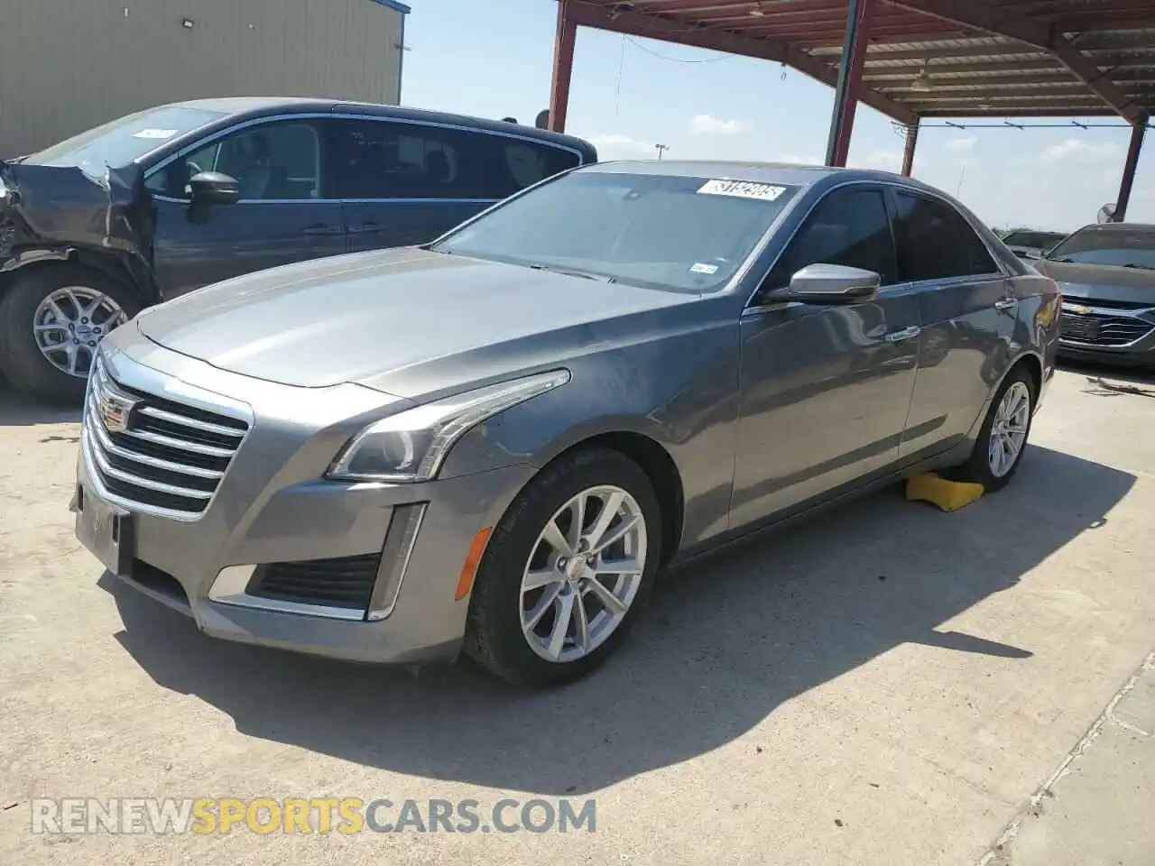 1 Фотография поврежденного автомобиля 1G6AP5SX4K0100650 CADILLAC CTS 2019