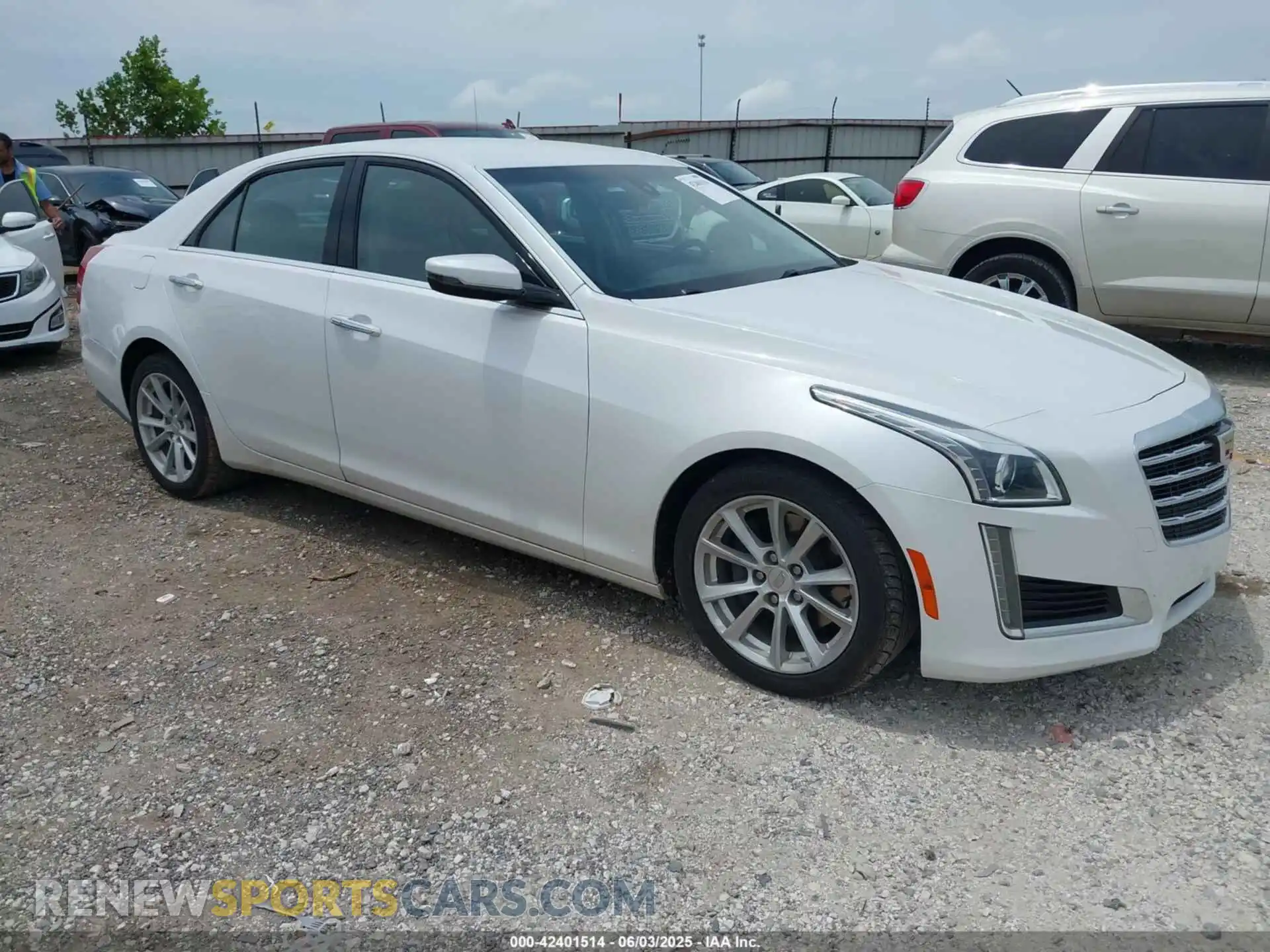 1 Фотография поврежденного автомобиля 1G6AP5SXXK0109823 CADILLAC CTS 2019