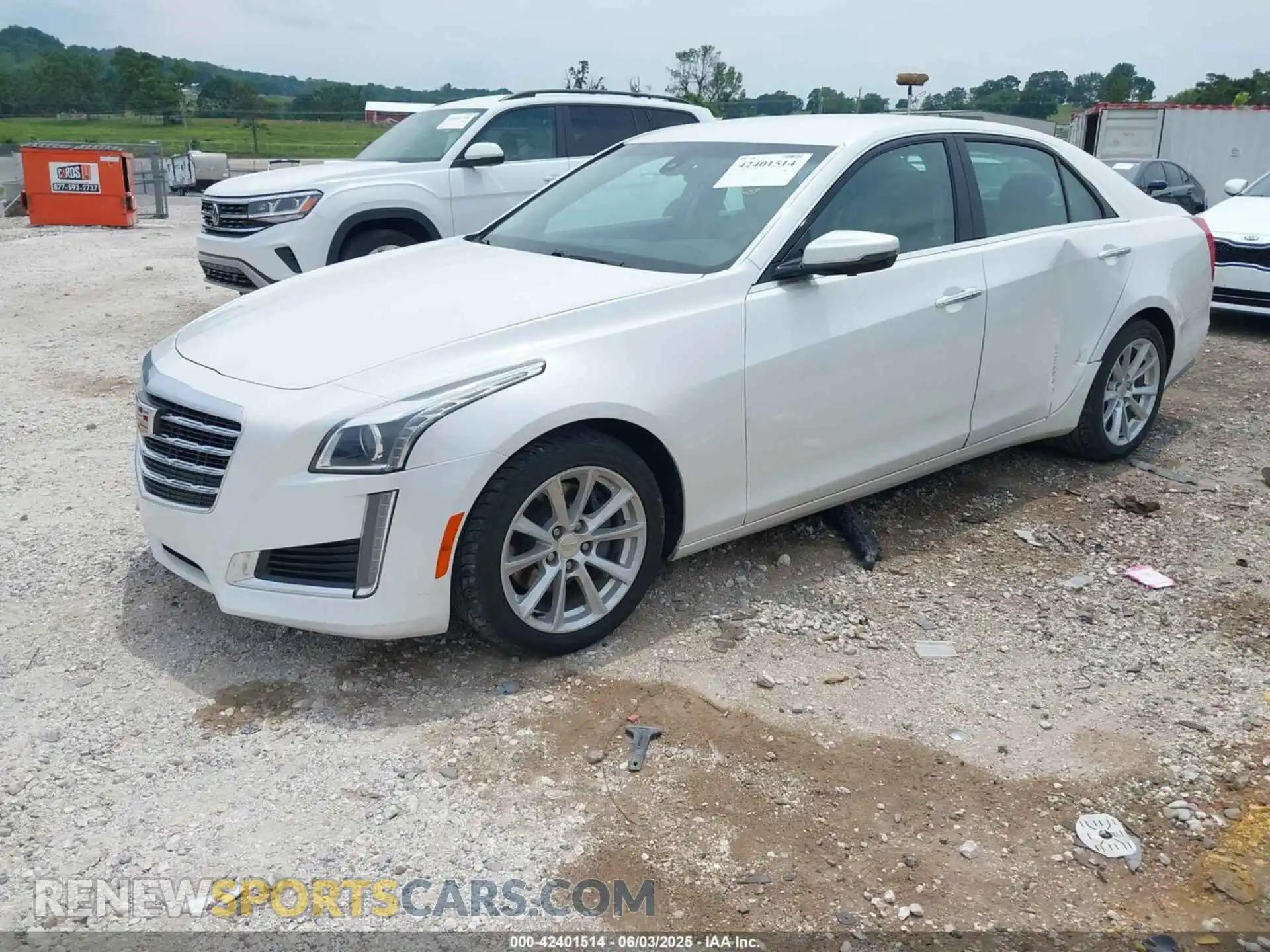 2 Фотография поврежденного автомобиля 1G6AP5SXXK0109823 CADILLAC CTS 2019