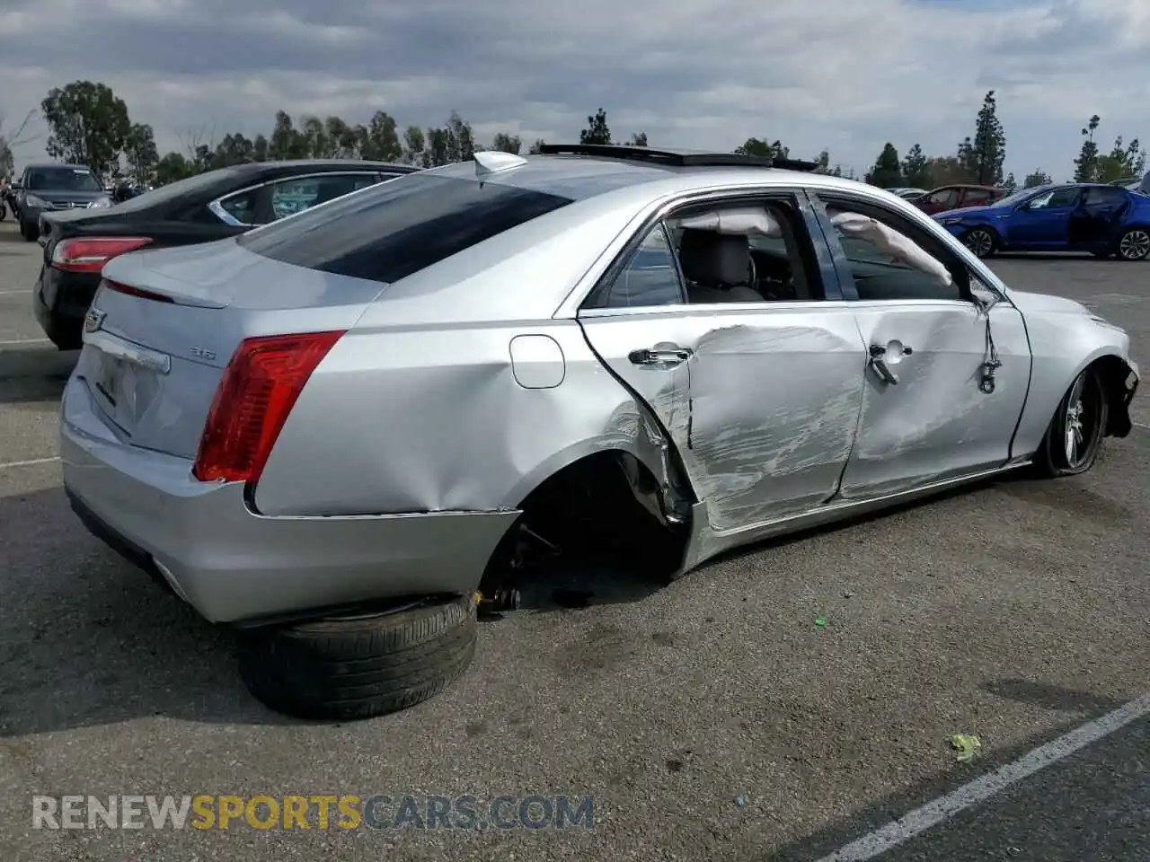 3 Фотография поврежденного автомобиля 1G6AR5SS1K0103410 CADILLAC CTS 2019