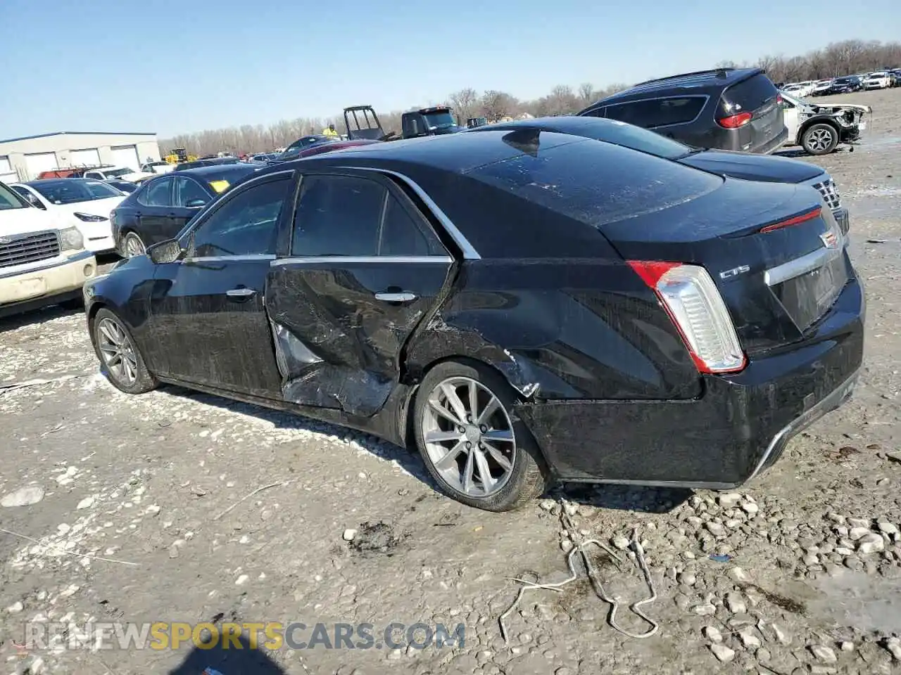 2 fotografías del automóvil dañado 1G6AR5SS6K0100177 CADILLAC CTS 2019