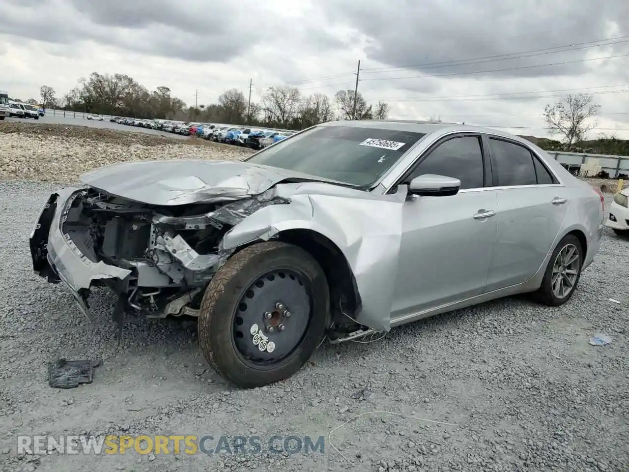 1 fotografías del automóvil dañado 1G6AR5SS8K0101606 CADILLAC CTS 2019