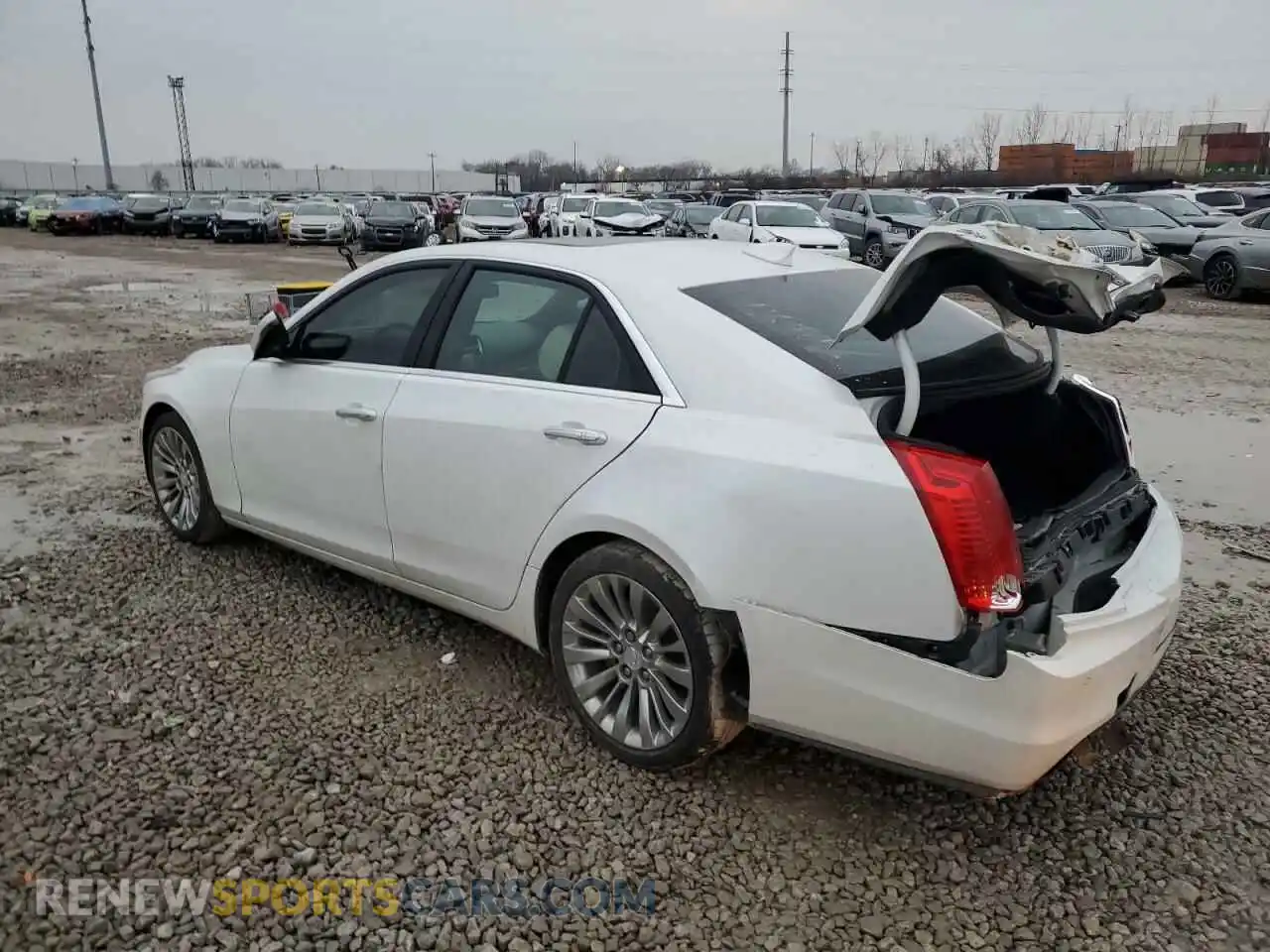 2 Фотография поврежденного автомобиля 1G6AR5SSXK0132632 CADILLAC CTS 2019