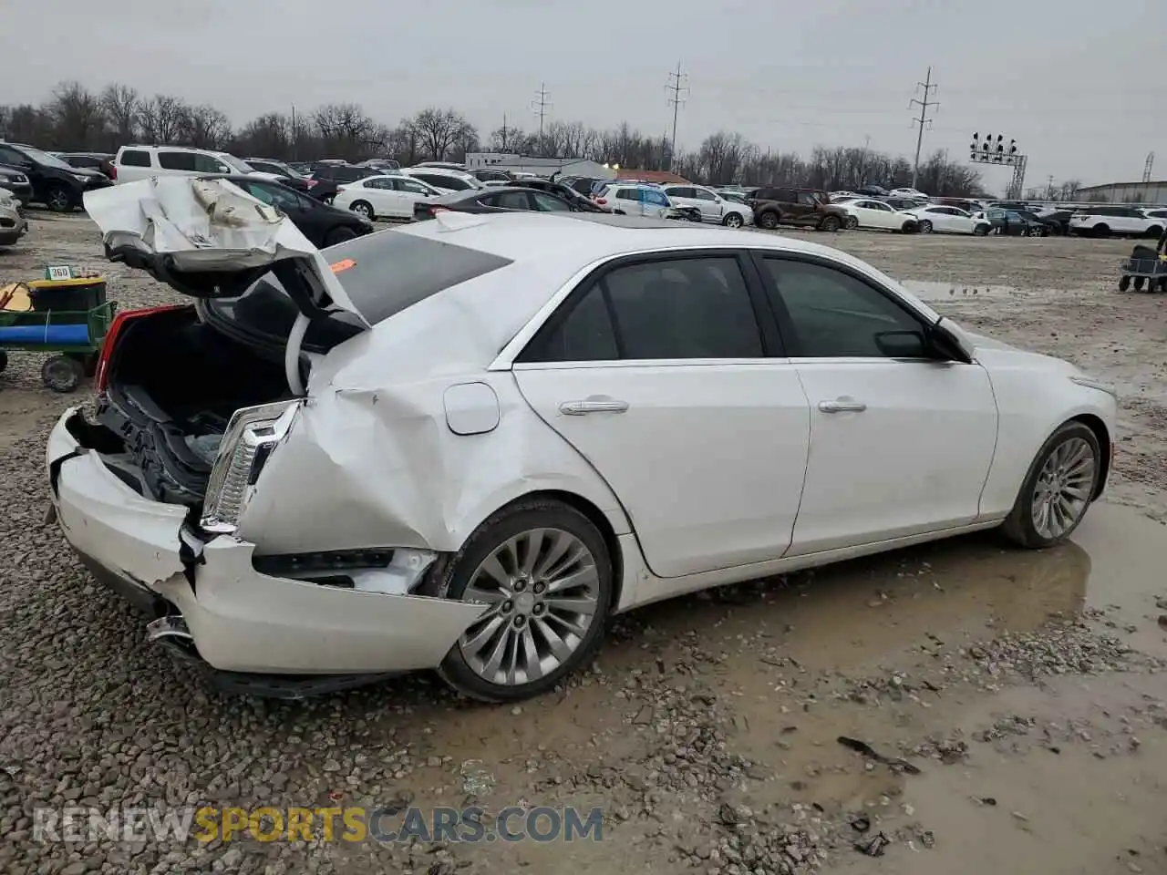 3 Фотография поврежденного автомобиля 1G6AR5SSXK0132632 CADILLAC CTS 2019