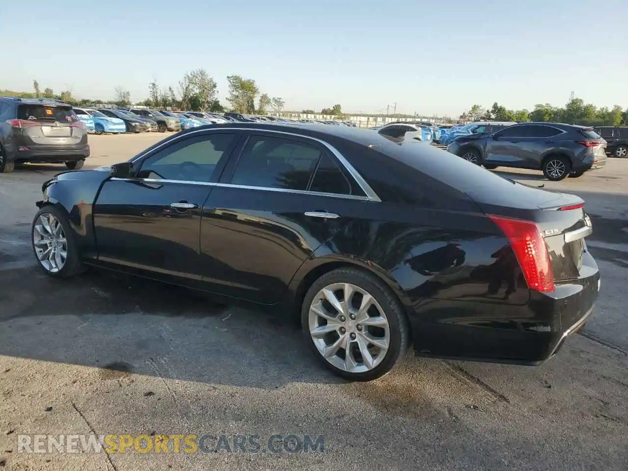 2 Фотография поврежденного автомобиля 1G6AS5SSXK0141755 CADILLAC CTS 2019